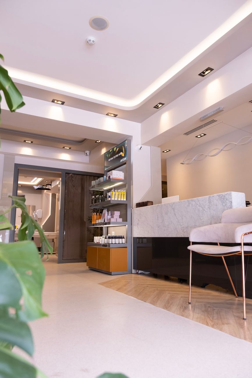 Bright, modern aesthetic clinic reception